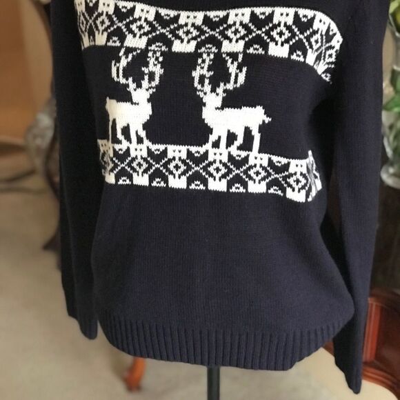 Pol Ski sweater CableNet dark navy blue small - Picture 6 of 10